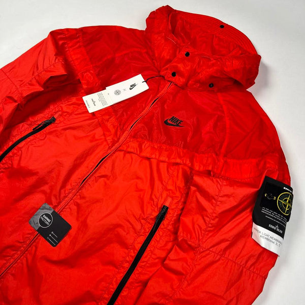 Stone Island - Nike x SI Membrana Windrunner Jacket Red