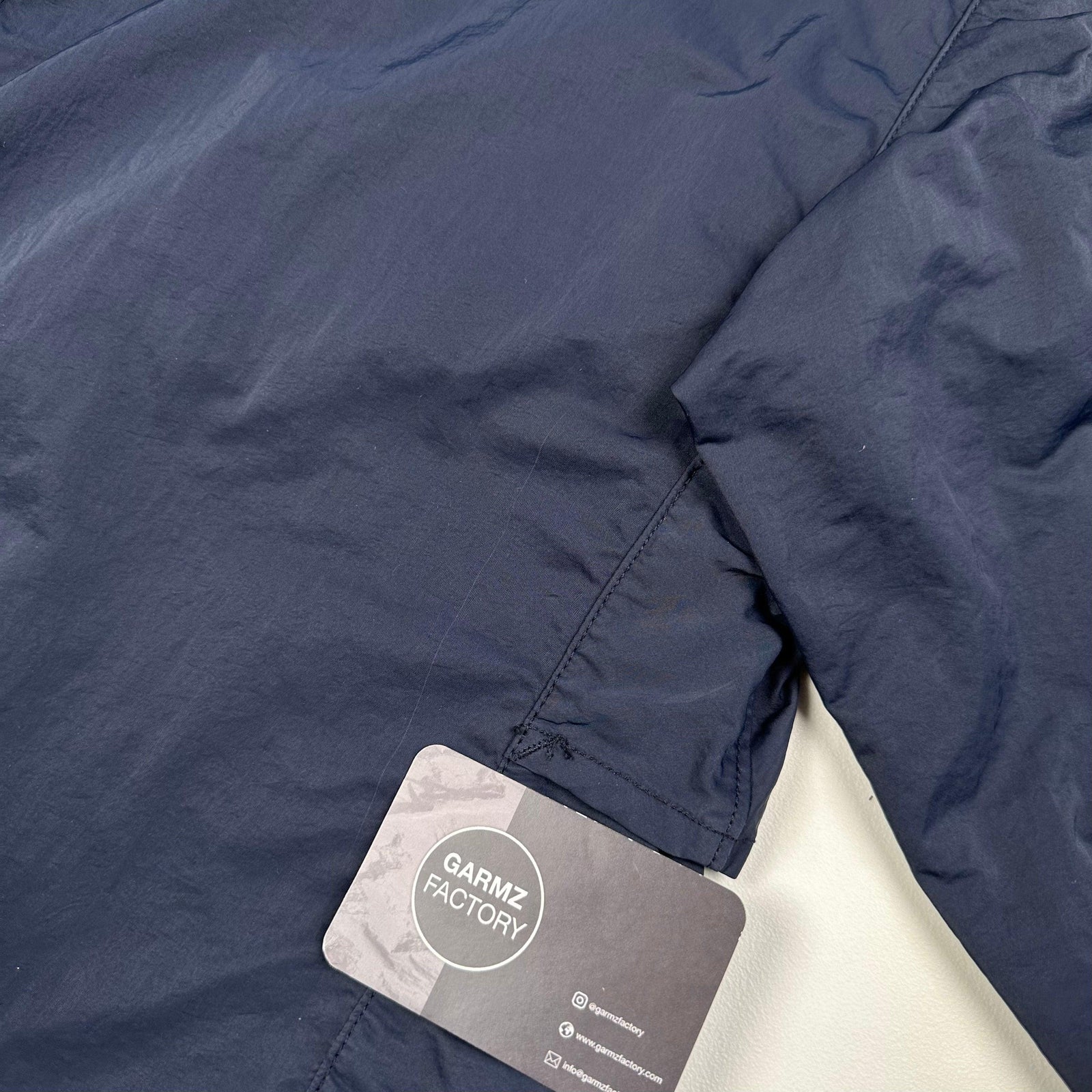 Stone Island Nylon Batavia-TC Jacket Navy – Garmz Factory