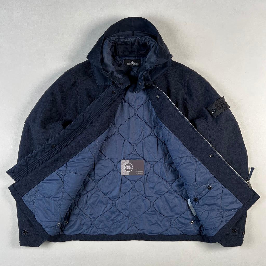Stone Island Nylon Blend Shadow Project Jacket Navy – Garmz Factory