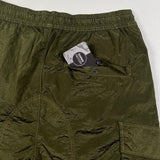 Stone Island - Nylon Metal Bermuda Comfort Shorts Khaki