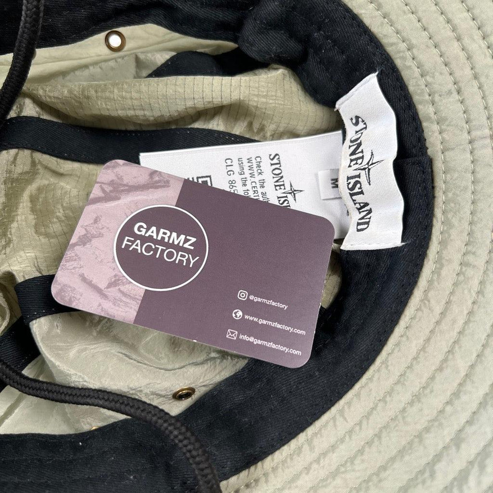 Stone Island Nylon Metal Bucket Hat Green – Garmz Factory