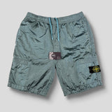 Stone Island - Nylon Metal Cargo Shorts Blue