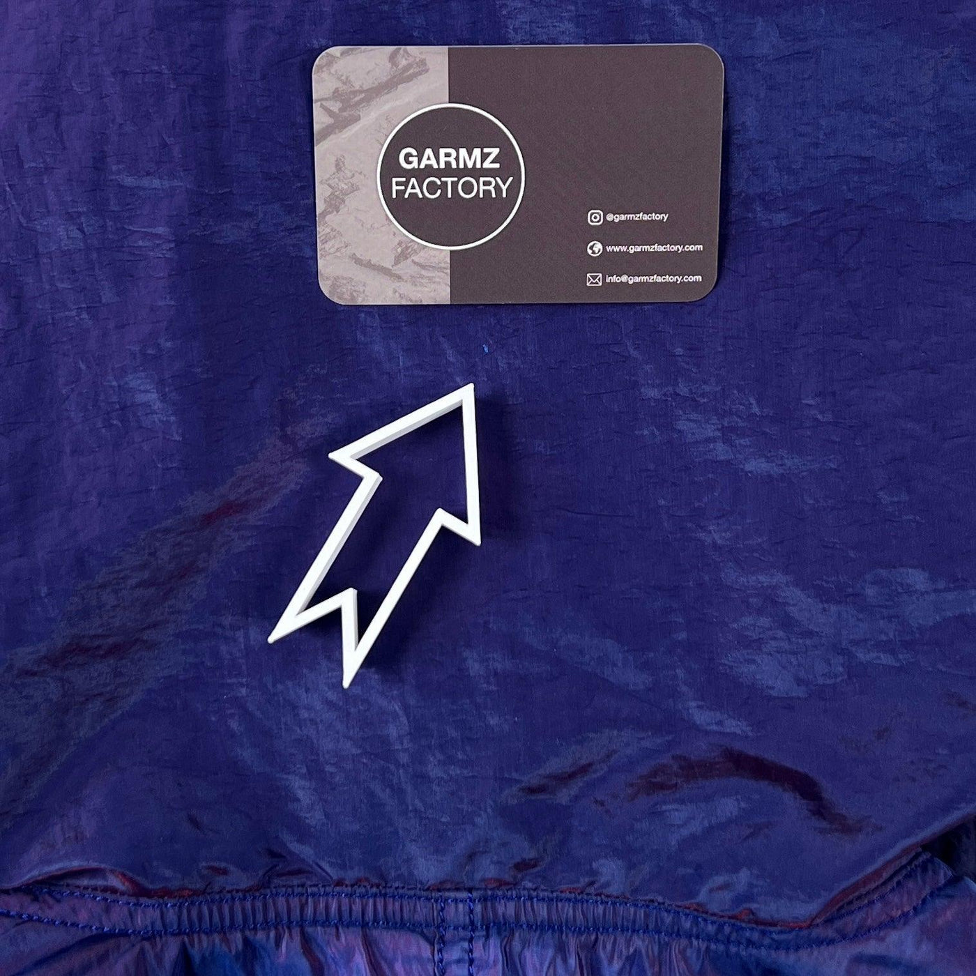 Stone Island Nylon Metal Colour Weft Jacket Purple/Red