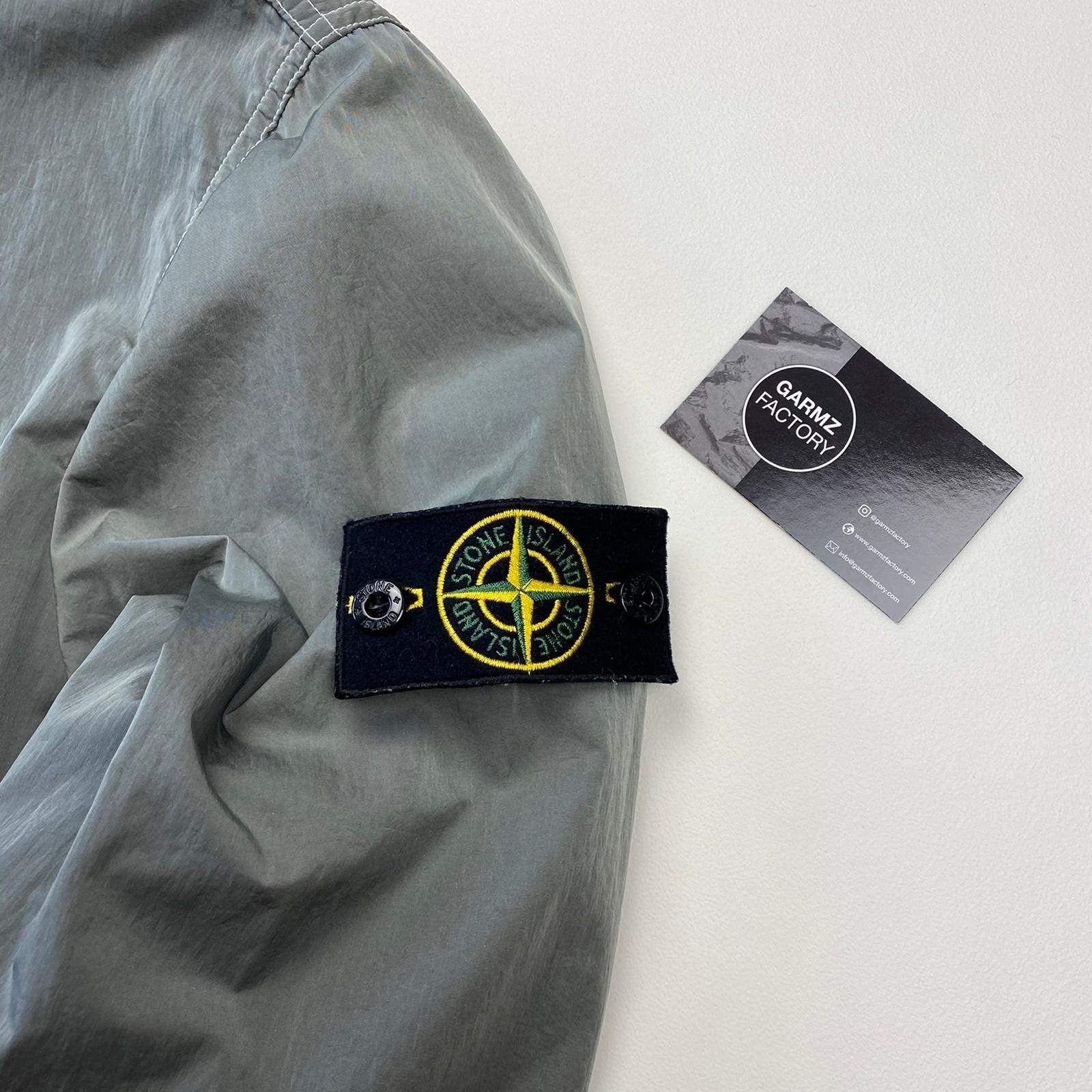 Stone Island Nylon Metal Flock Jacket SIlver – Garmz Factory
