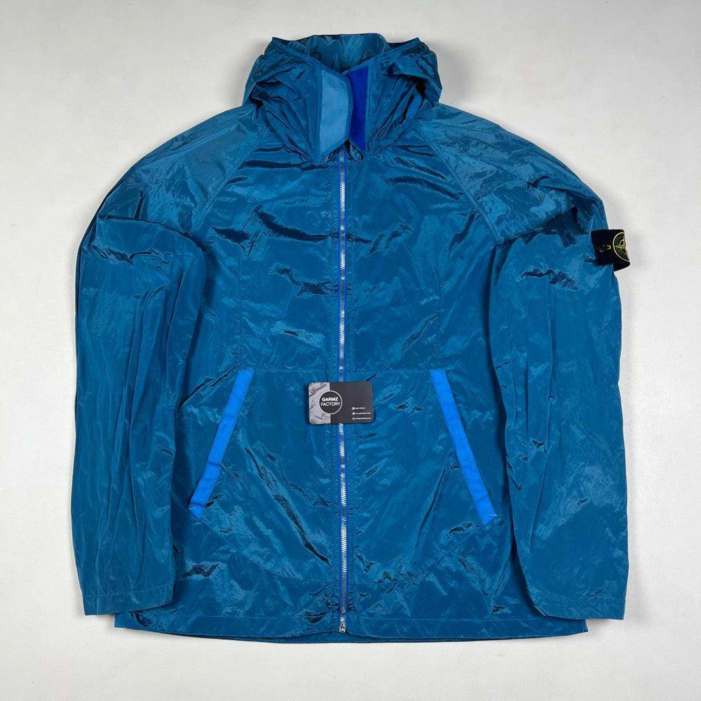 Stone Island Nylon Metal Hooded Jacket Blue – Garmz Factory