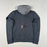 Stone Island - Nylon Metal Hooded Jumper Grey