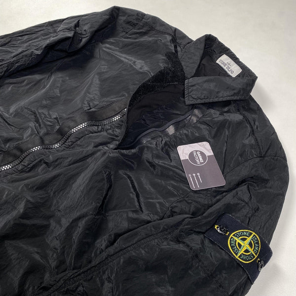 Stone Island - Nylon Metal Lined Overshirt Black