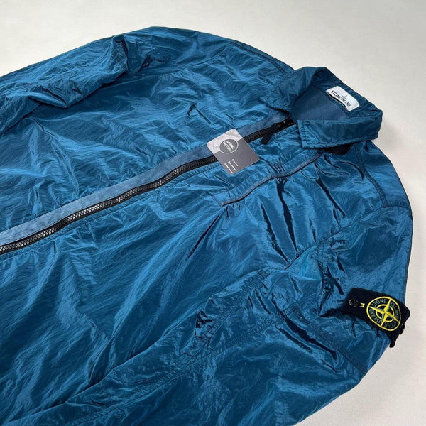 Stone Island - Nylon Metal Lined Overshirt Blue