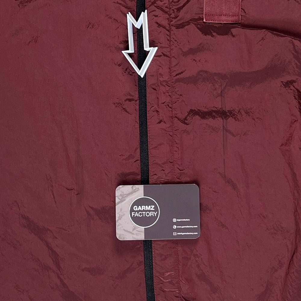 Stone Island Nylon Metal Lined Overshirt Burgundy – Garmz Factory