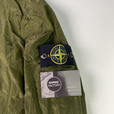 Stone Island - nylon metal lined overshirt green