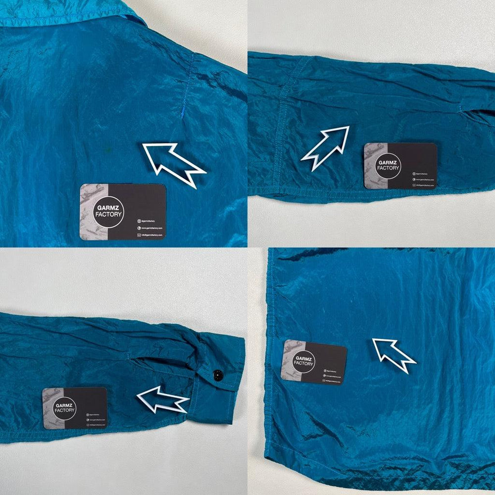 Stone Island Nylon Metal Overshirt Blue – Garmz Factory