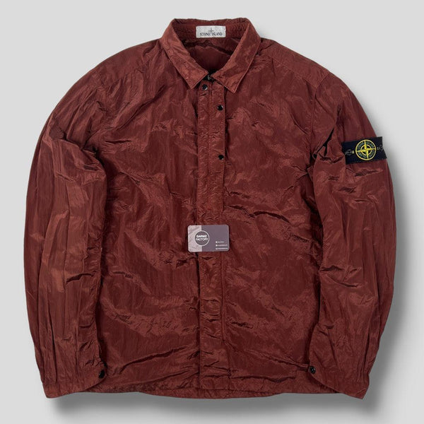 Stone Island - Nylon Metal Overshirt Brown