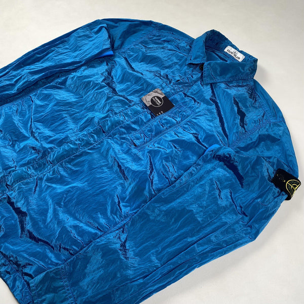 Stone Island - Nylon Metal Overshirt Cobalt Blue