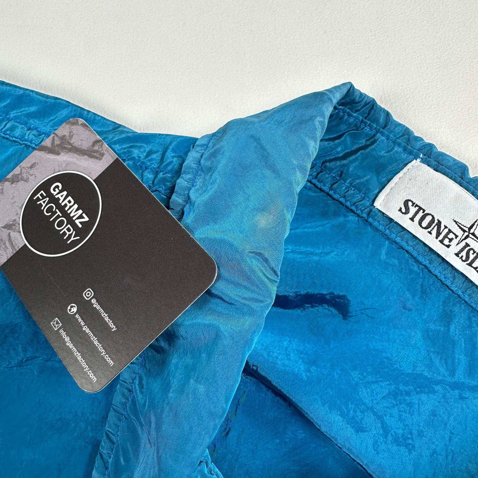 Stone Island Nylon Metal Overshirt Cobalt Blue – Garmz Factory