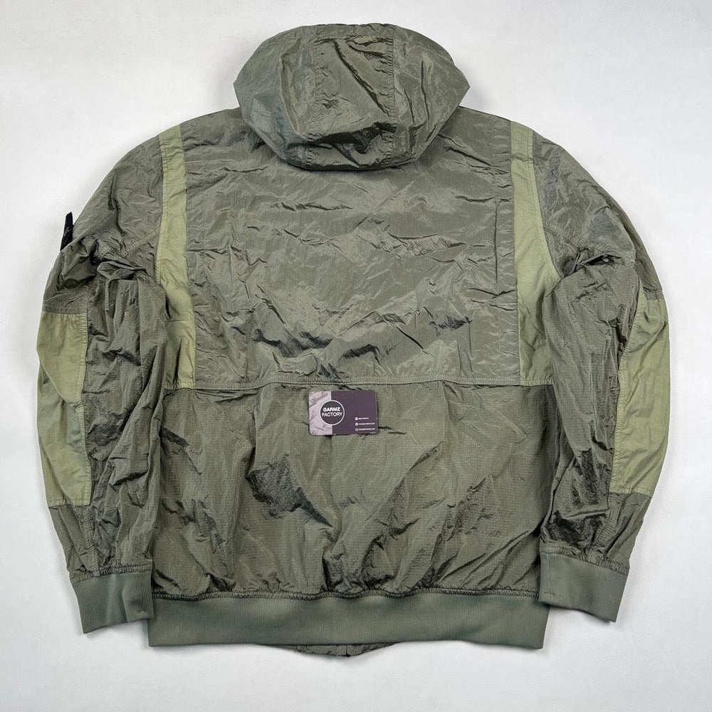 Stone island nylon metal jacket green 2025