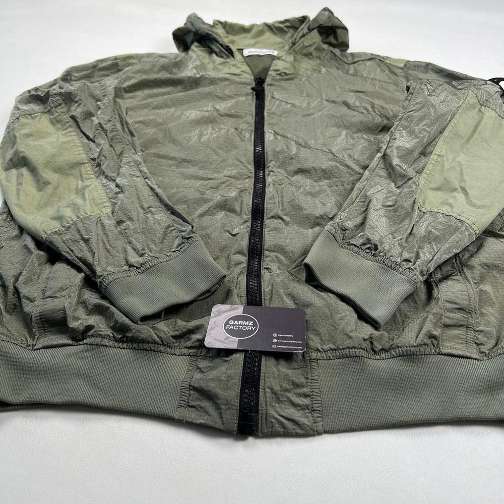 Stone Island Nylon Metal Ripstop Hooded Jacket Green – Garmz Factory