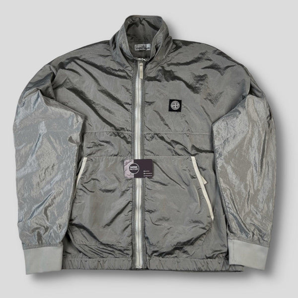 Stone Island - Nylon Metal Ripstop Zip Jacket Silver