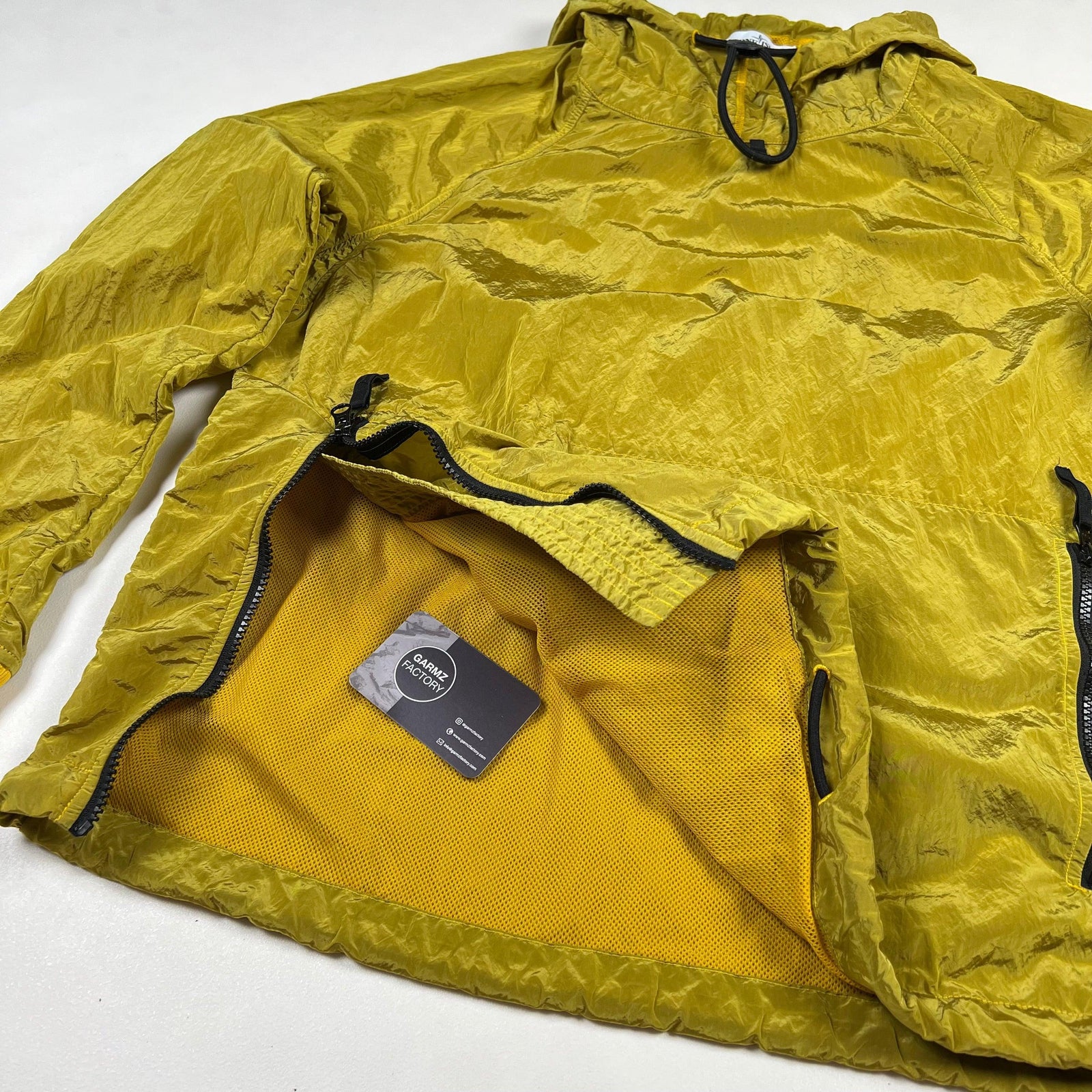 Stone Island Nylon Metal Smock Pullover Gold – Garmz Factory