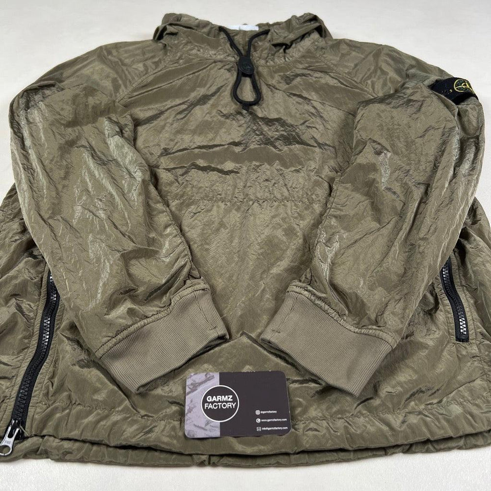 Stone Island Nylon Metal Smock Pullover Khaki – Garmz Factory