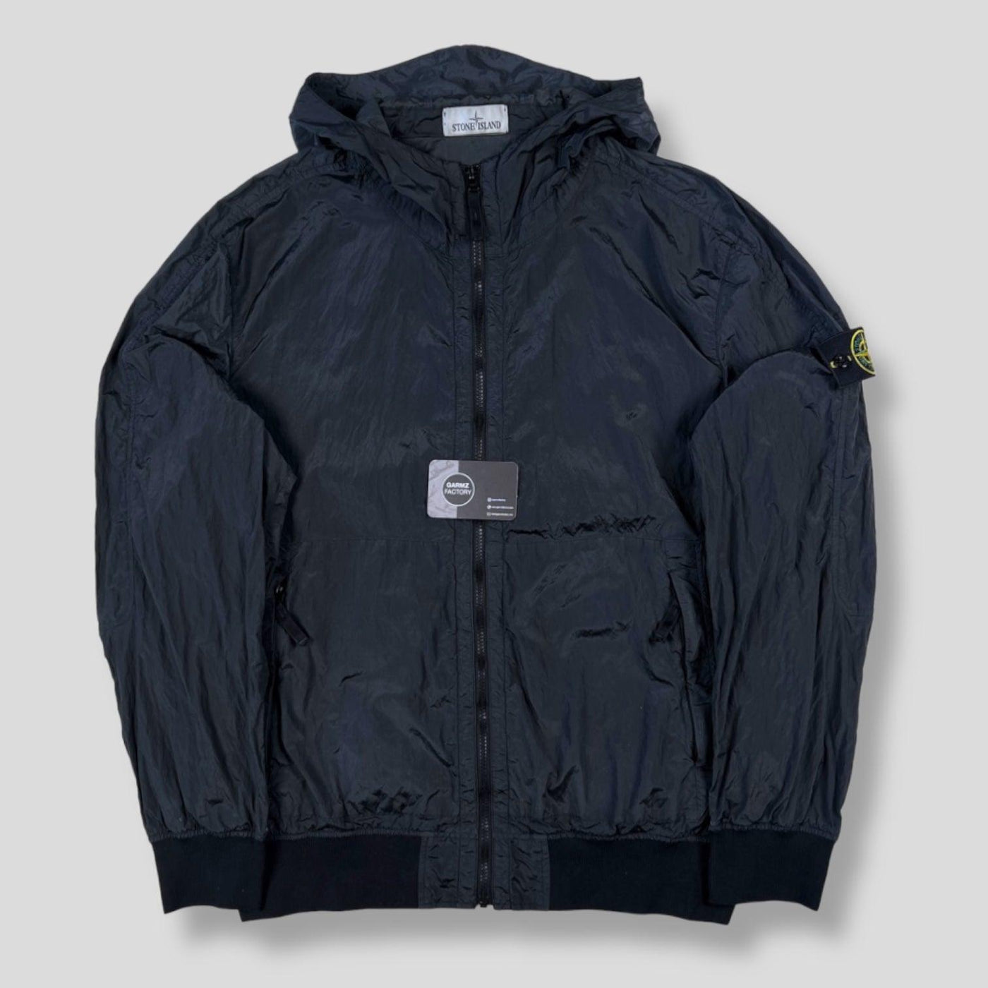 【Anyone more】Tora Nylon Hood Zip-Up Jacket TORY BURCH JACKET HALF-ZIP NYLON ANORAK NEW IVORY MEADOW SZ