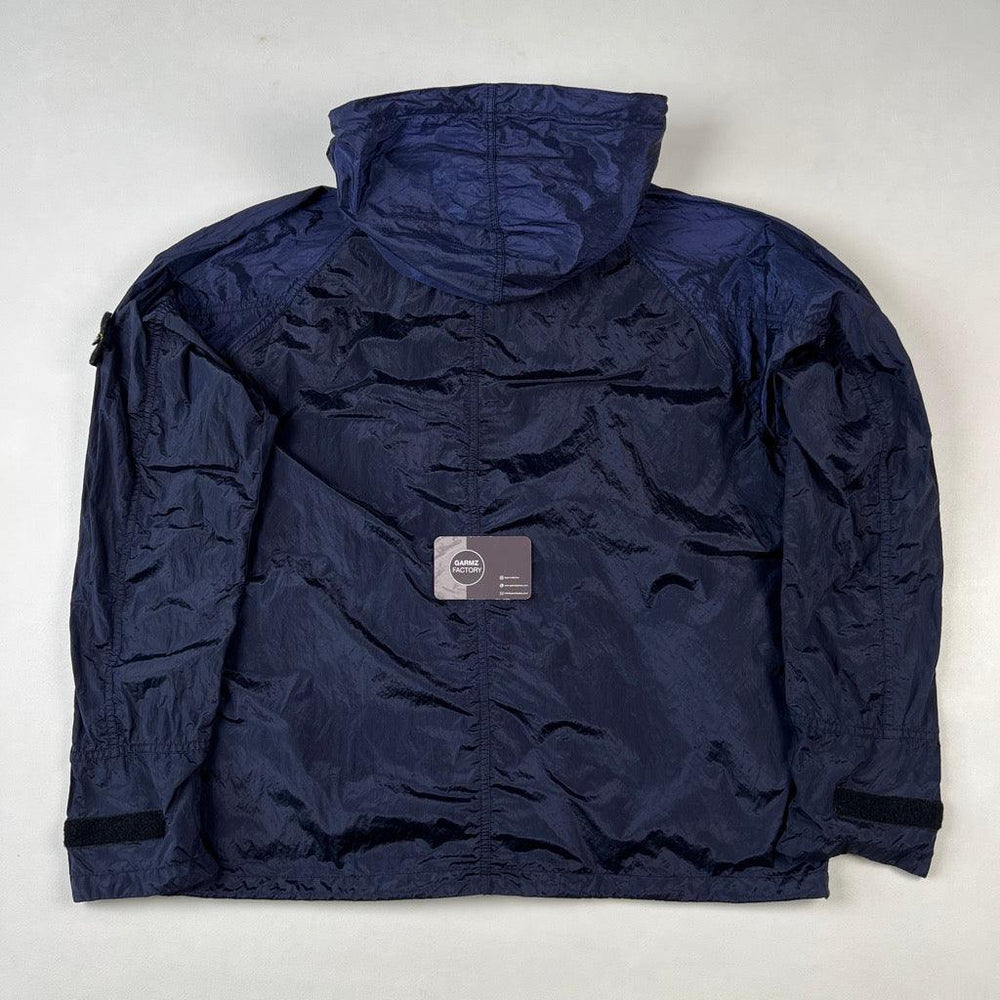 Stone Island Nylon Metal Watro Hooded Jacket Navy – Garmz Factory