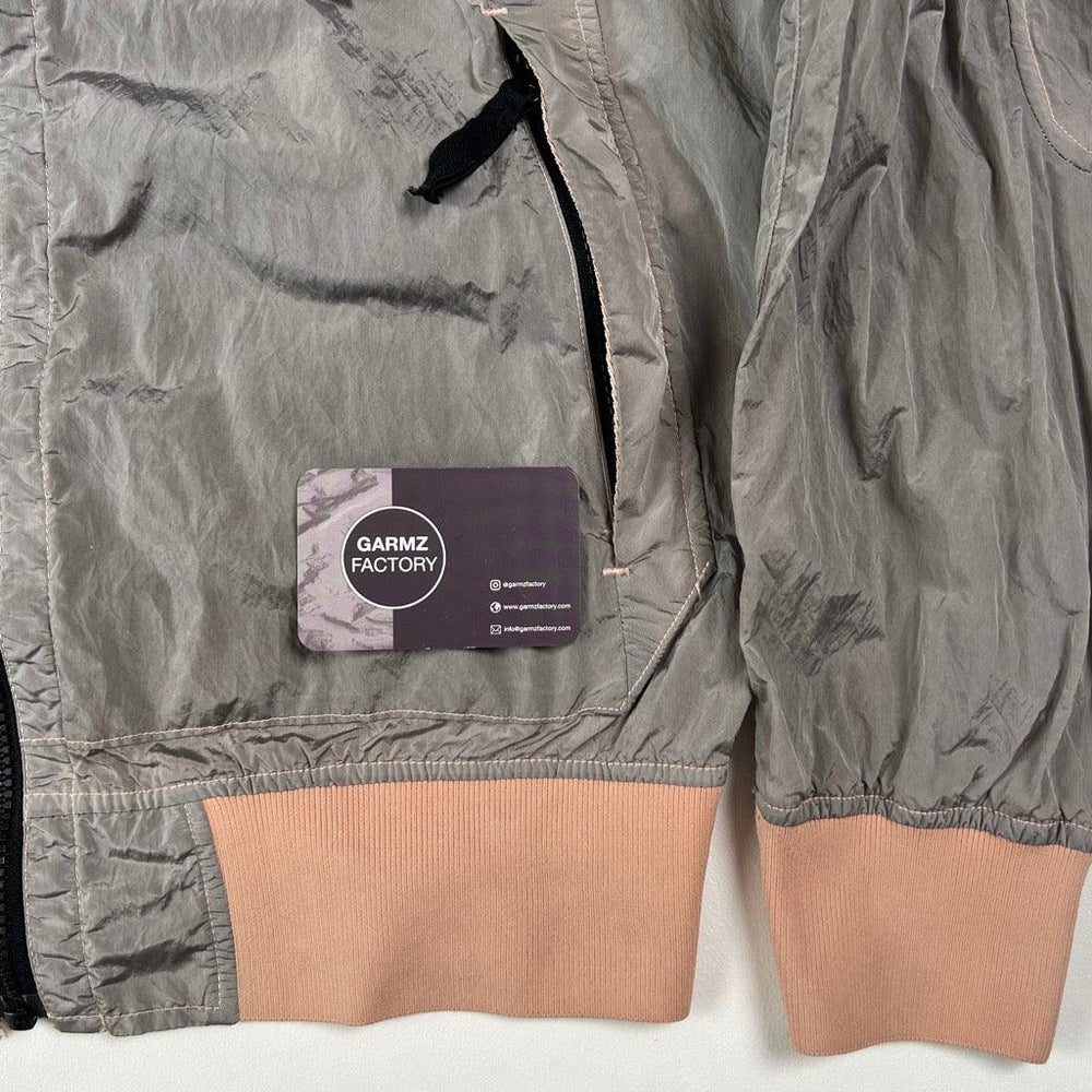 Stone Island Nylon Metal Watro Hooded Jacket Silver – Garmz Factory