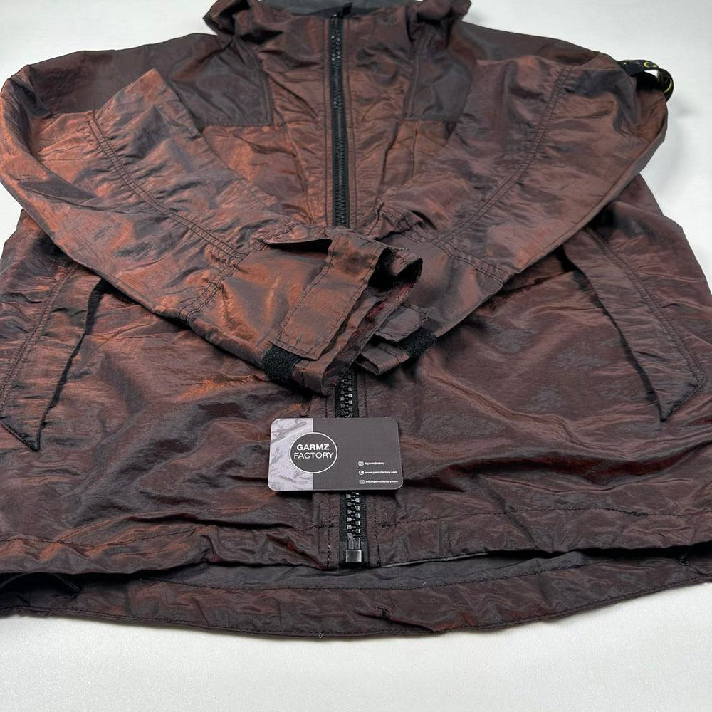Stone Island Nylon Metal Watro Weft Jacket Burgundy – Garmz Factory