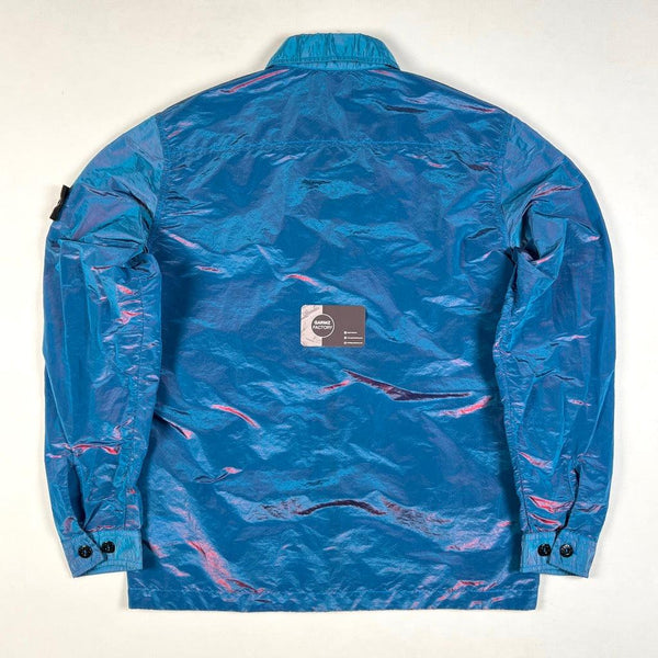 Stone Island - Nylon Metal Weft Overshirt Blue