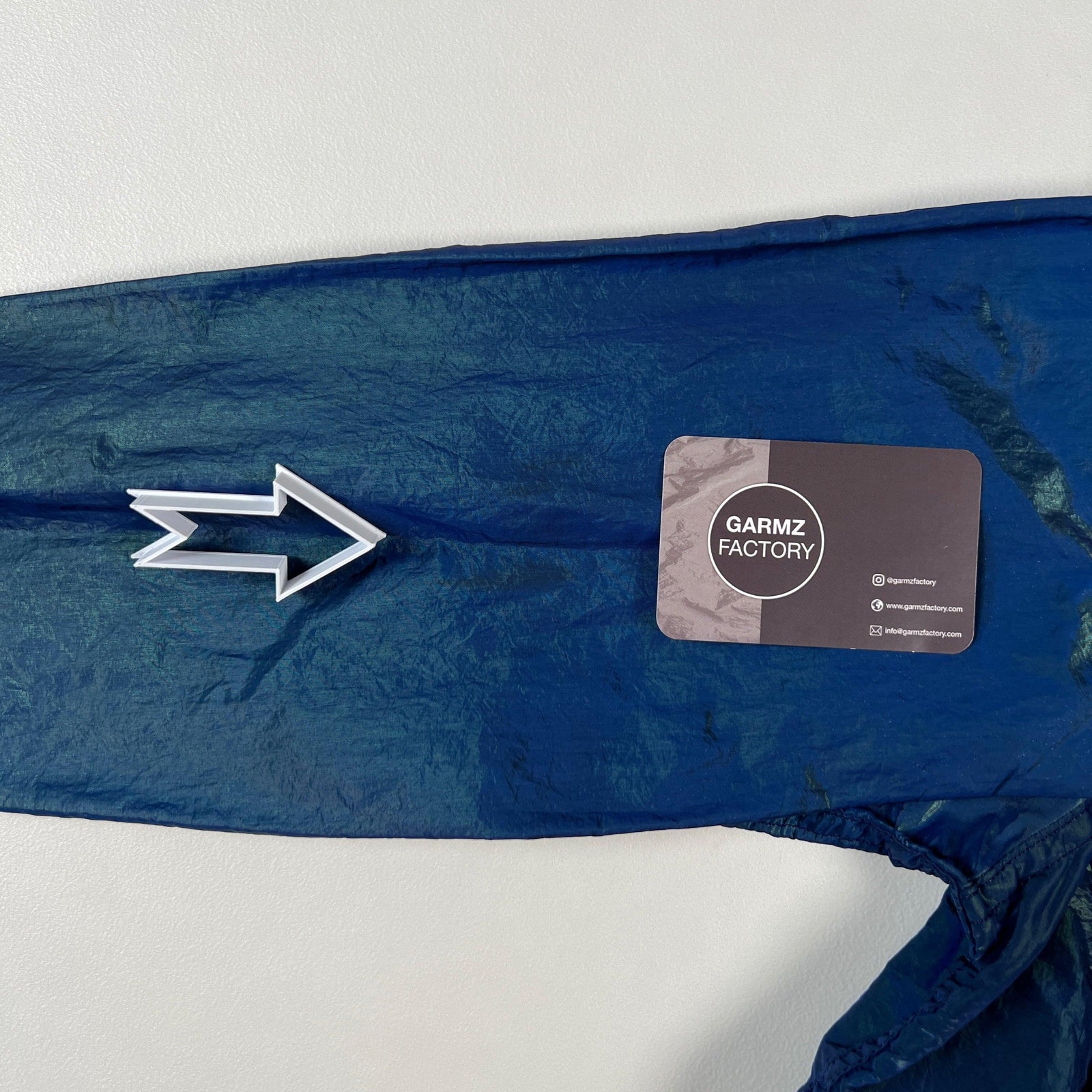 Stone Island Nylon Metal Weft Overshirt Blue/Green – Garmz Factory