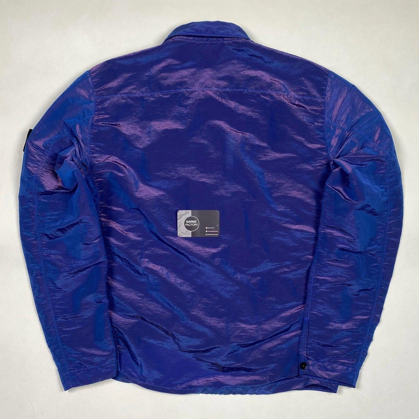 Stone Island Nylon Metal Weft Overshirt Purple – Garmz Factory
