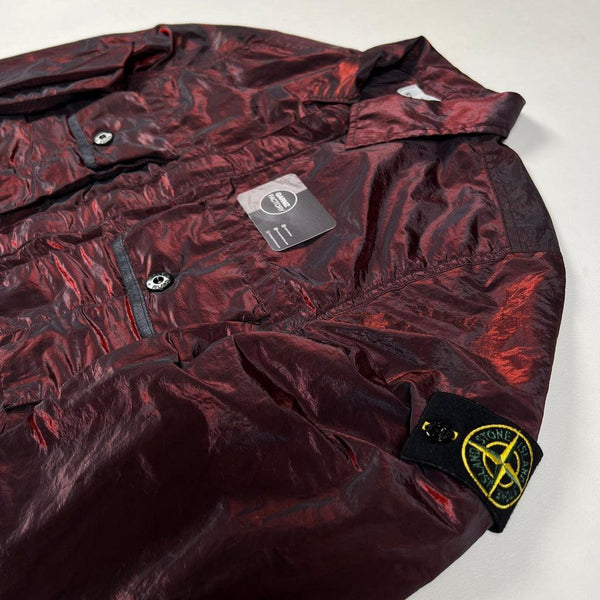 Stone Island - Nylon Metal Weft Overshirt Red