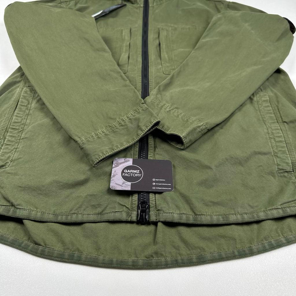 Stone Island Old Dye Hooded Overshirt Khaki – Garmz Factory