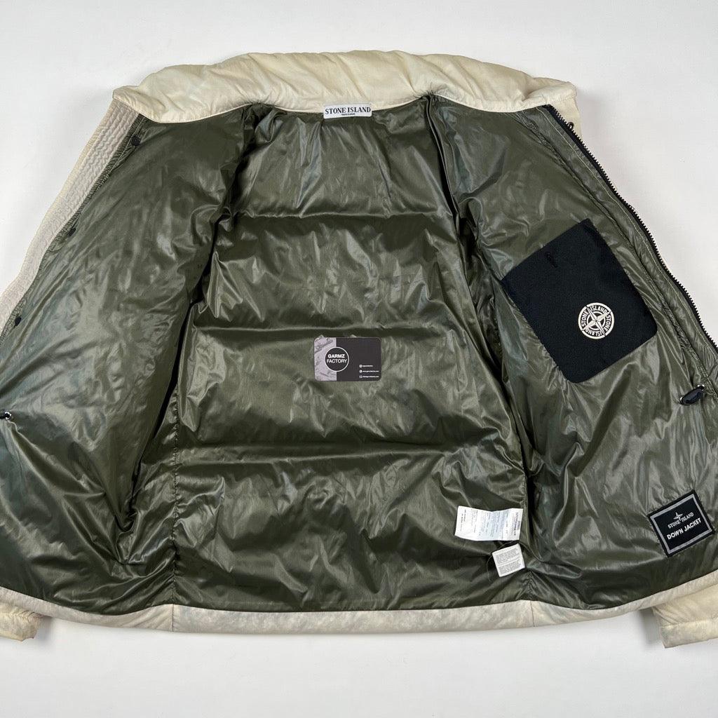 Stone Island Opaque Nylon Tela Down Puffer Jacket – Mat's Island
