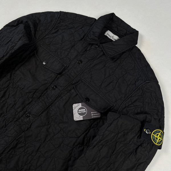 Stone Island - Padded Overshirt Black