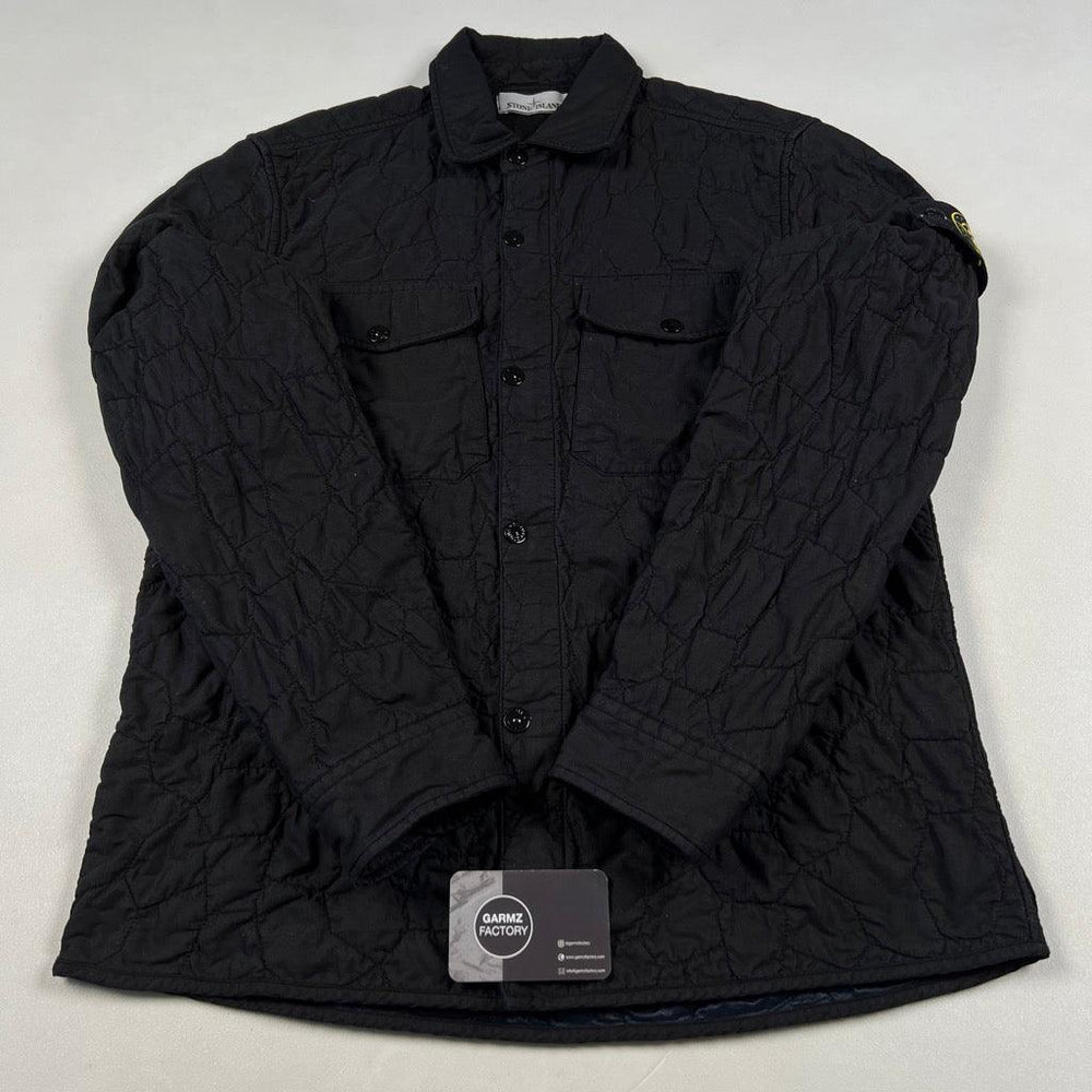 Stone Island Padded Overshirt Black – Garmz Factory