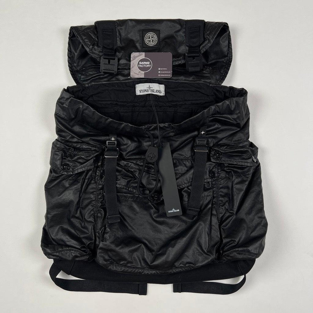 Stone Island Patch Backpack Black – Garmz Factory