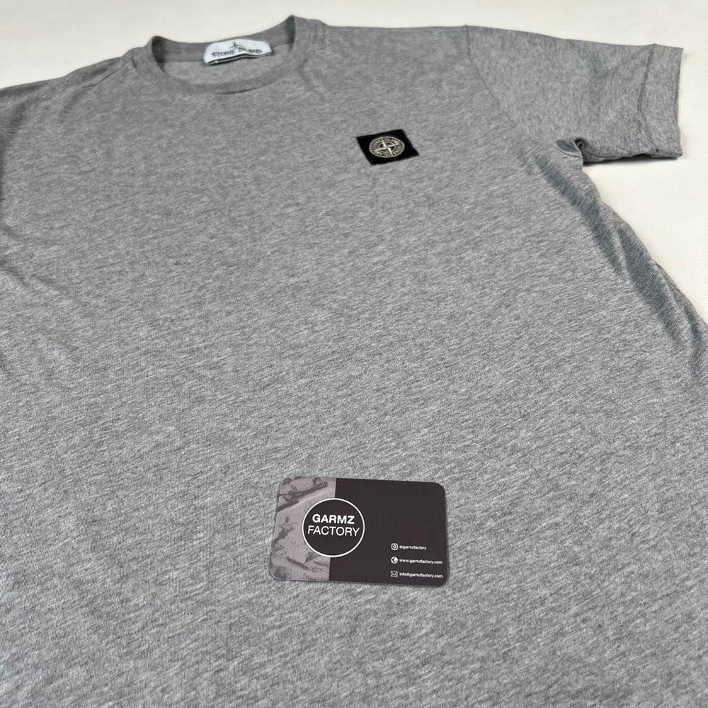 Stone Island Patch Logo T-Shirt Grey – Garmz Factory
