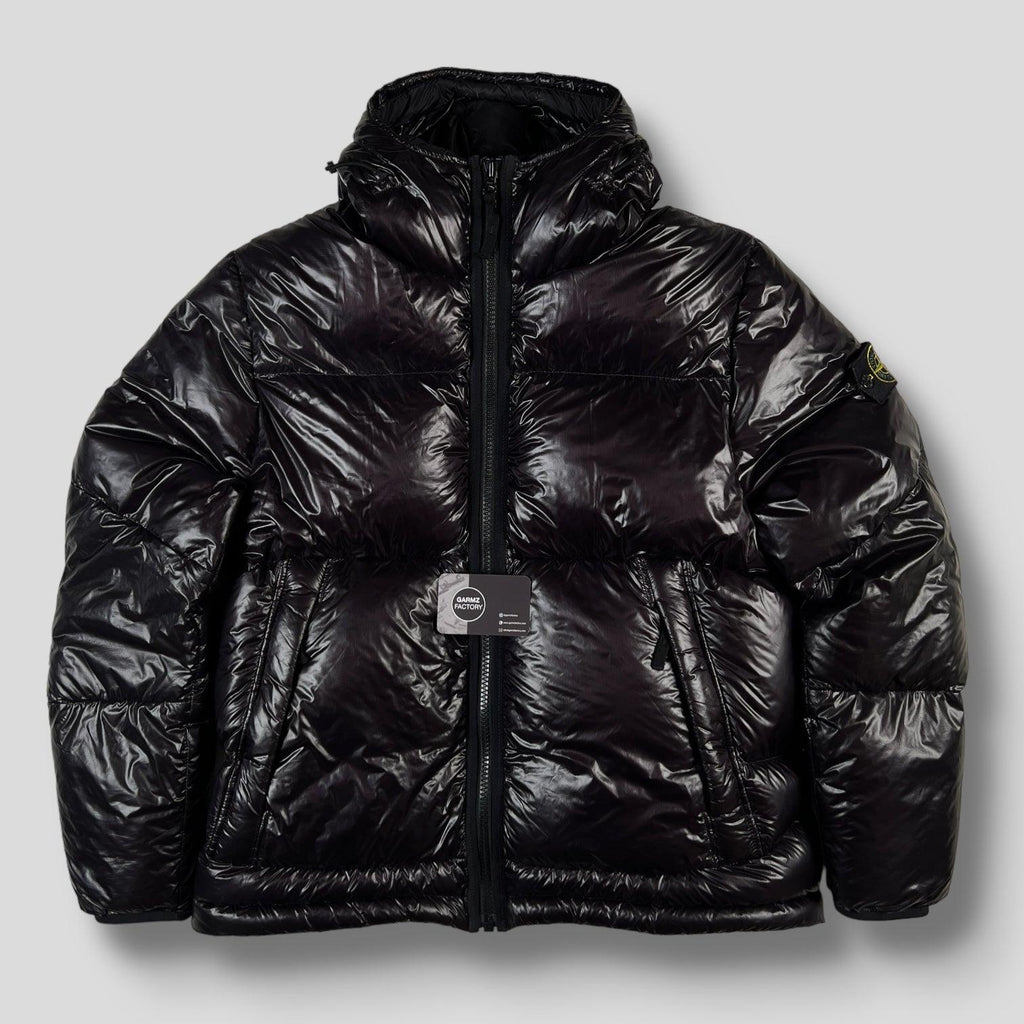 Stone Island Pertex Quantum Y Down Jacket Black Garmz Factory