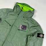 Stone Island - Pixel Reflective Hooded Jacket Green