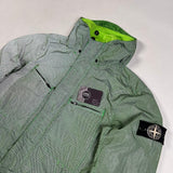 Stone Island - Pixel Reflective Hooded Jacket Green