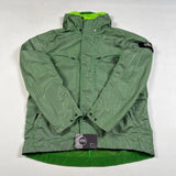 Stone Island - Pixel Reflective Hooded Jacket Green