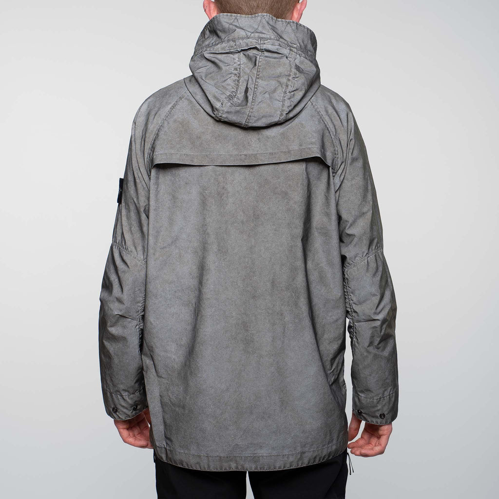 Stone Island Plated Reflective Dust Finish Jacket Grey Garmz Factory