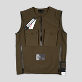 Stone Island - Polyester Stretch 5L Ghost Gilet Green