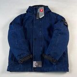 Stone Island - Polypropylene Denim 2 in 1 Hooded Jacket Blue