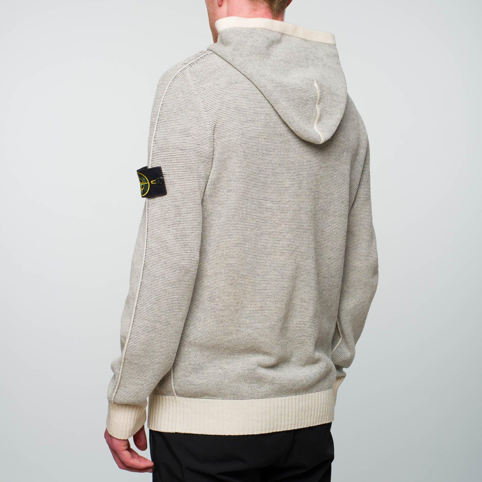 パーカー・フーディ Stone  Striped Five Logo Sweatshirt Supreme Stone Island Warp Stripe Hooded Sweatshirt, Medium