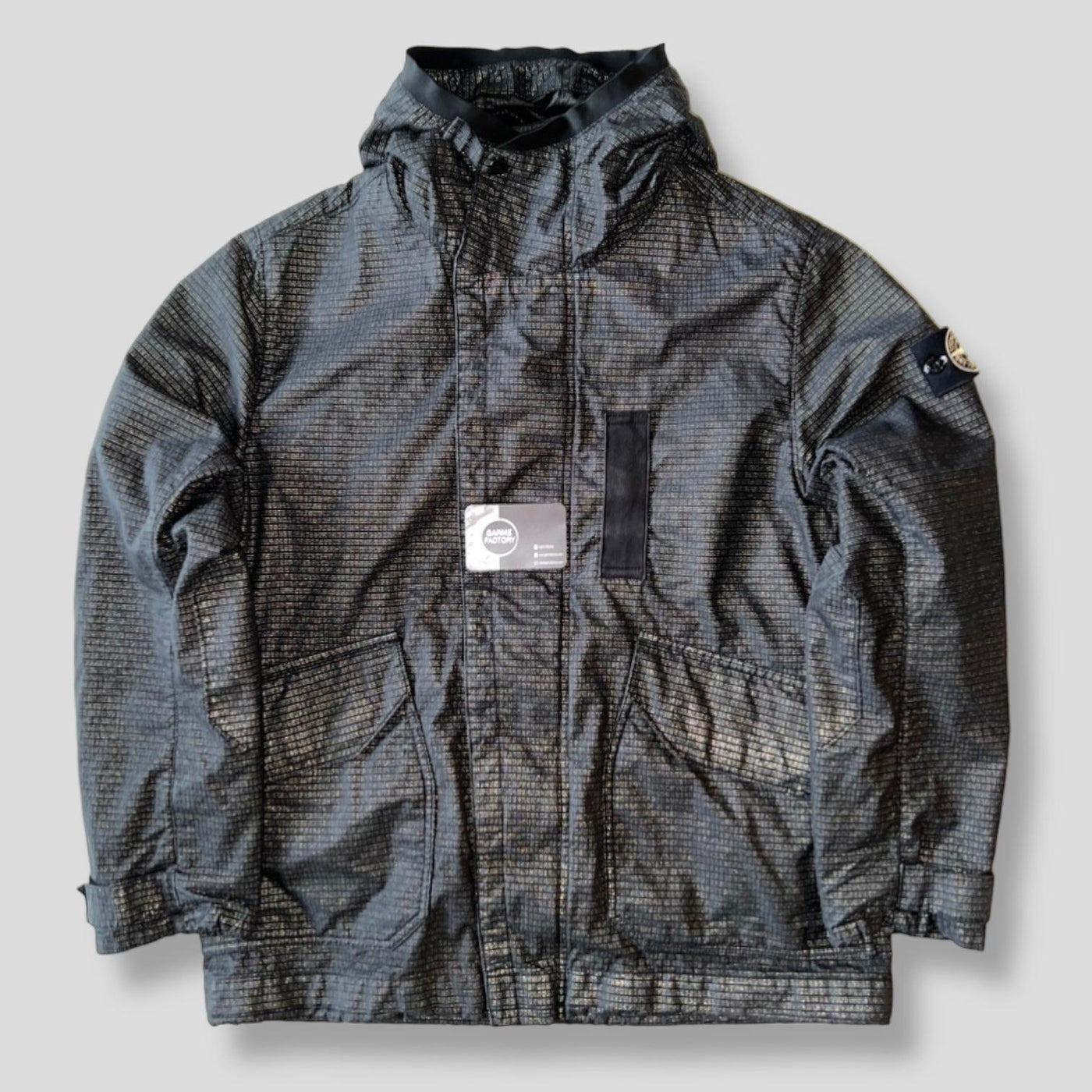 Reflective Weave Ripstop TC Jacket Black1
