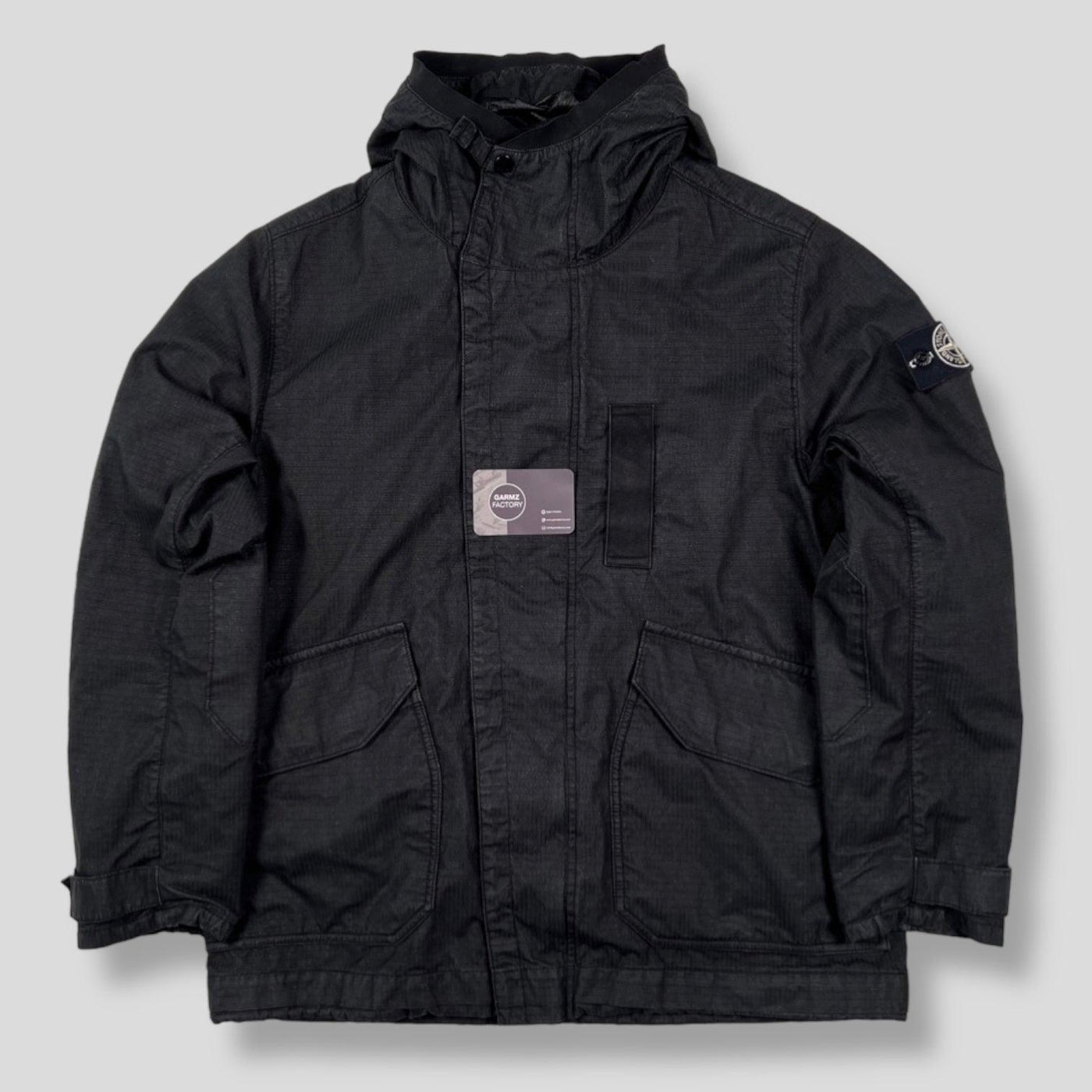 Stone island reflective weave ripstop tc hotsell