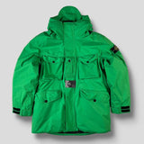 Stone Island - Ripstop Gore-tex Down Hooded Jacket Green