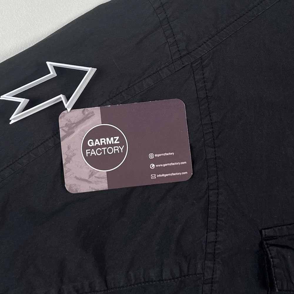 Stone Island Shadow Project Nyco Smock Black – Garmz Factory