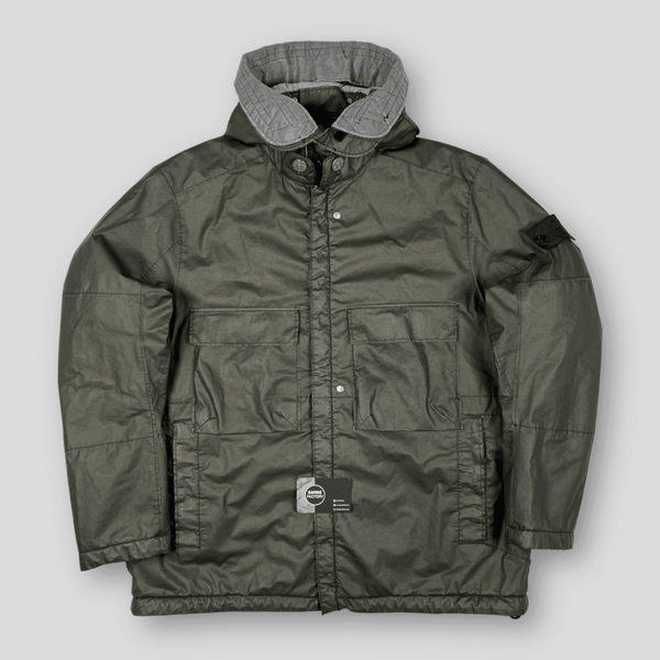 Stone Island - Shadow Project Poly Hide Parka Green